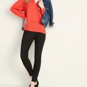 Mid-Rise Black Rockstar Jeggings